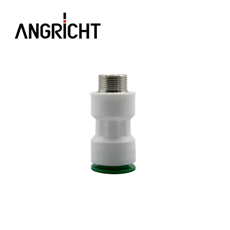 Pom Plastic Fittings Male Straight Push Fit Quick Fitting Adaptor For Ro Water Fitting Ppr Hot-melt Free Quick Joint